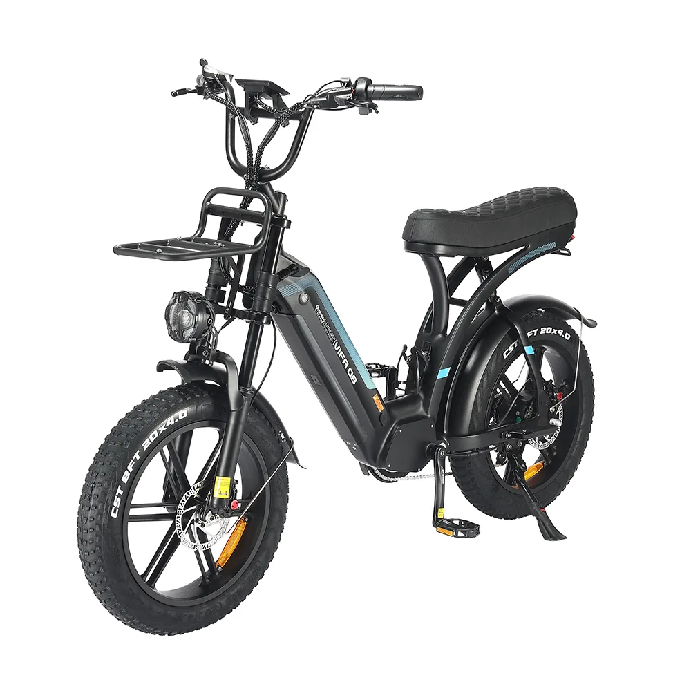 Ouxi Q8 2.0 E-bike nu inclusief gratis voorrekje - voetsteuntjes - bekerhouder en alarm!
