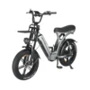 Ouxi Q8 2.0 E-bike nu inclusief gratis voorrekje - voetsteuntjes - bekerhouder en alarm!