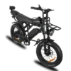X80 PRO 2025 Edition  fatbike inclusief gratis achterzitje en voetsteuntjes en tas en voorrekje met Slim alarmsysteem en geïntegreerde GPS-tracking