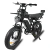 X80 PRO 2025 Edition  fatbike inclusief gratis achterzitje en voetsteuntjes en tas en voorrekje met Slim alarmsysteem en geïntegreerde GPS-tracking