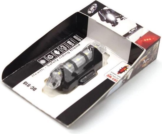 Led Fietslamp voorlicht Achterlicht oplaadbaar