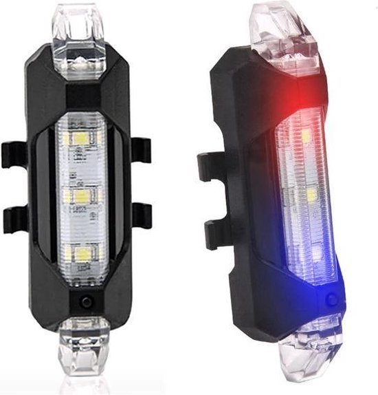 Led Fietslamp voorlicht Achterlicht oplaadbaar