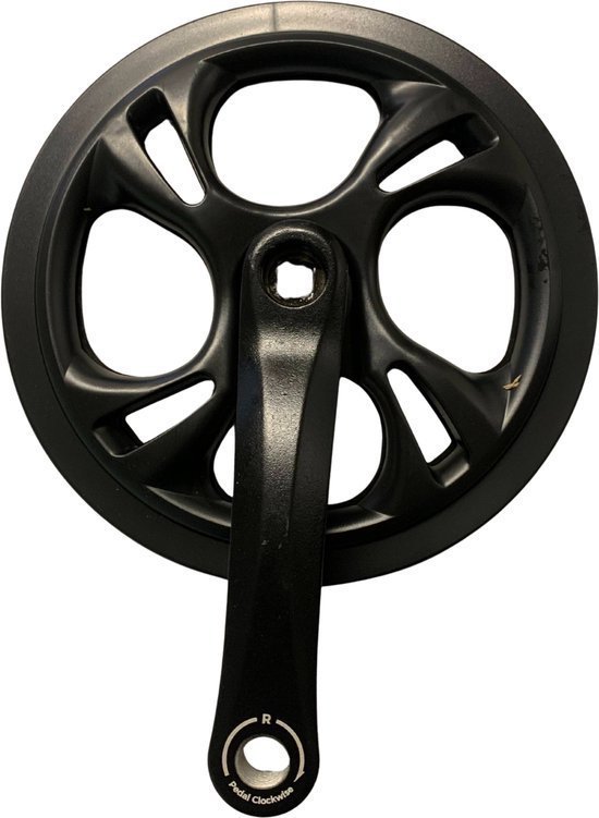 Crankset Ouxi C80 MINI en QMWheel V20 MINI Fatbike Rechts + Links met Tandwiel