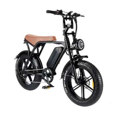 Ouxi V8 3.0 E-bike inclusief gratis alarm, achterzitje en voetsteuntjes