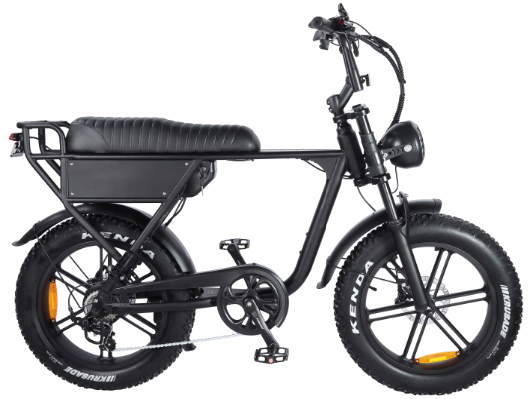 Ouxi C63 Fatbike inc alarm en voetsteuntjes