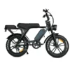 Ouxi C80 5.0 2025 Edition fatbike inclusief gratis alarm , achterzitje en voetsteuntjes en tas en pomp
