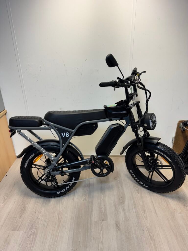 Ouxi V8 dubbele accu Special Edition 2026 nieuwste model , inclusief alarm, achterzitje, voetsteuntjes, Spiegel en pomp