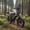 Ouxi H9 6.0 Fatbike - Gratis Alarmsysteem, Voorrekje, Voetsteuntjes & Grotere Vernieuwde Display