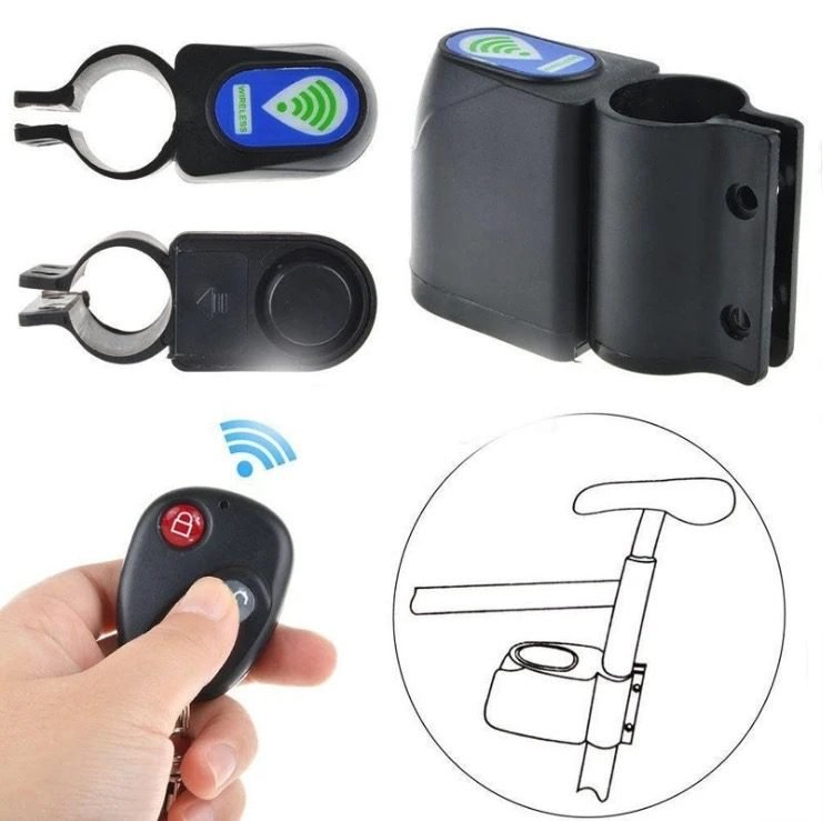 Fietsalarm step alarm anti diefstal draadloos alarm