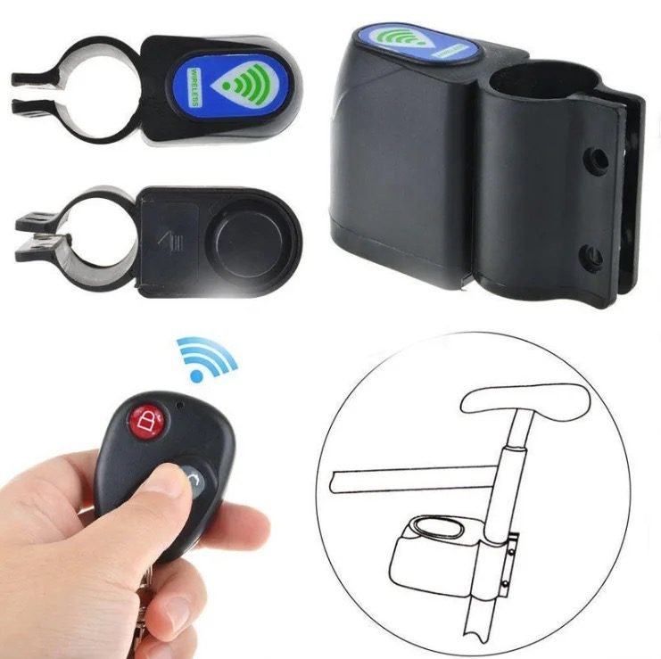 Fietsalarm step alarm anti diefstal draadloos alarm