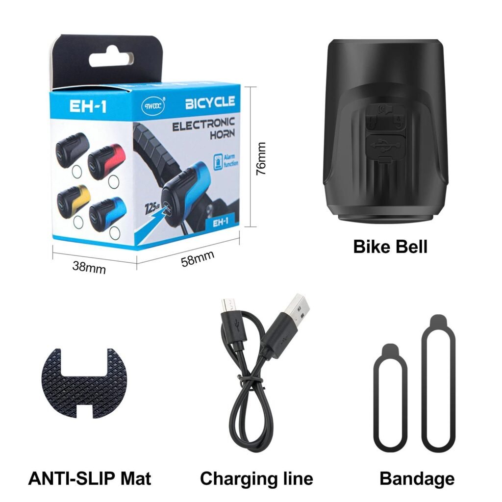 Fiets hoorn een luide herinnering voor veilige fietsen