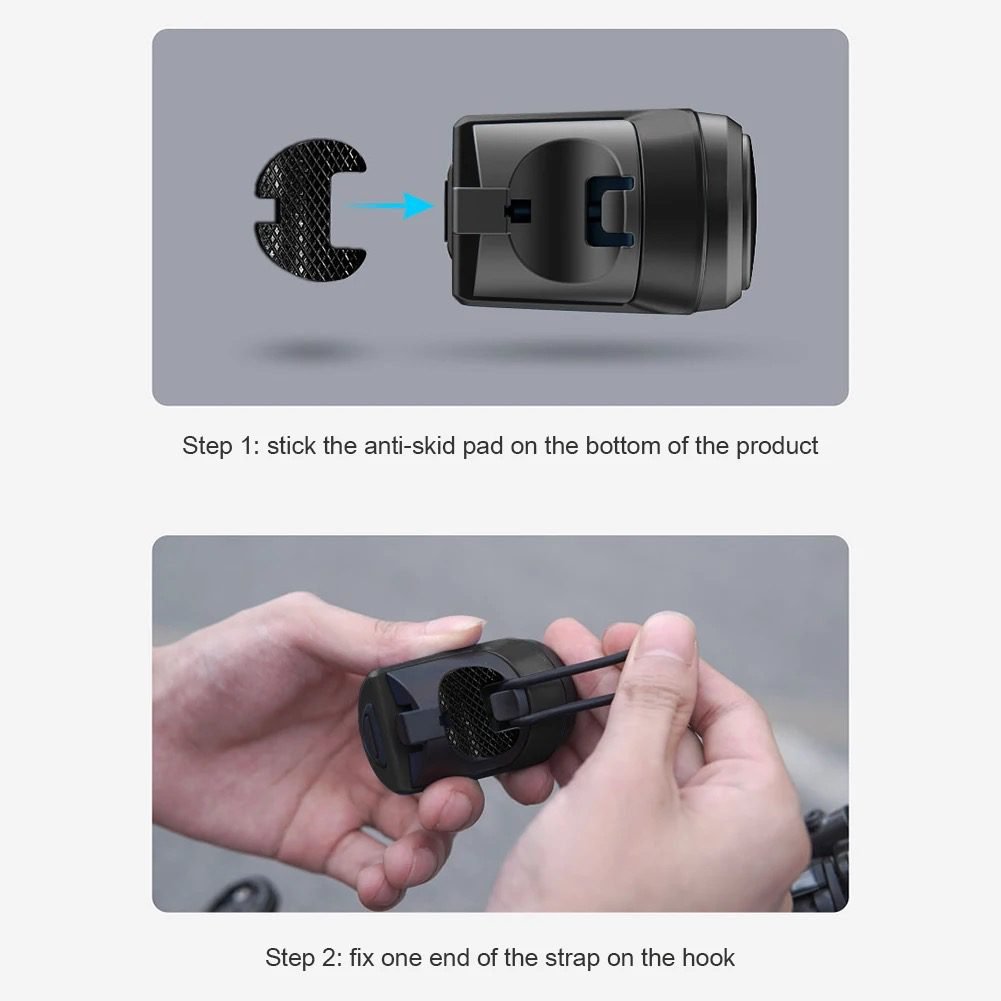 Fiets hoorn een luide herinnering voor veilige fietsen