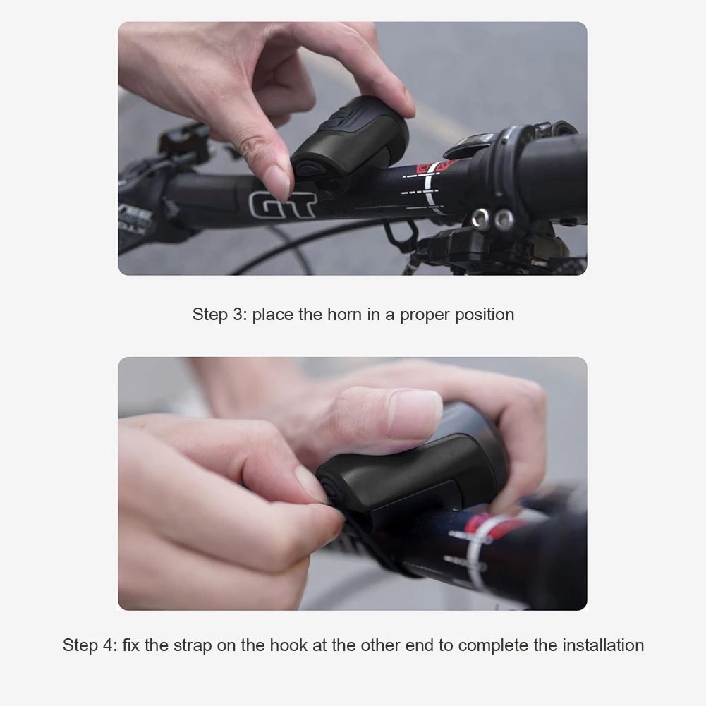 Fiets hoorn een luide herinnering voor veilige fietsen