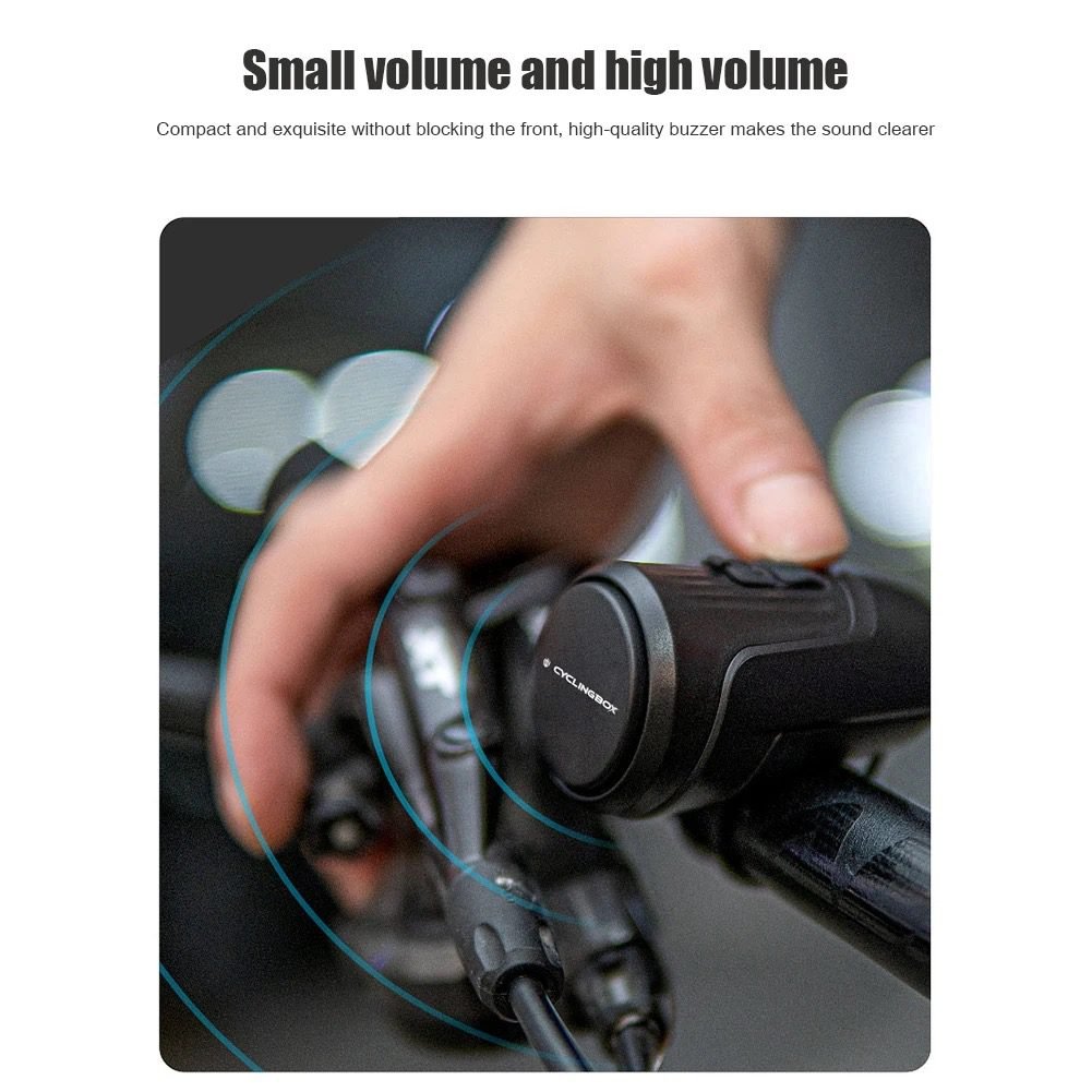 Fiets hoorn een luide herinnering voor veilige fietsen