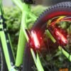 Oplaadbare led fietslamp fiets waarschuwing veiligheid lamp