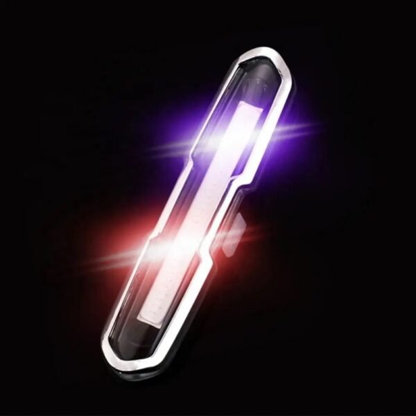 Oplaadbare led fietslamp fiets waarschuwing veiligheid lamp