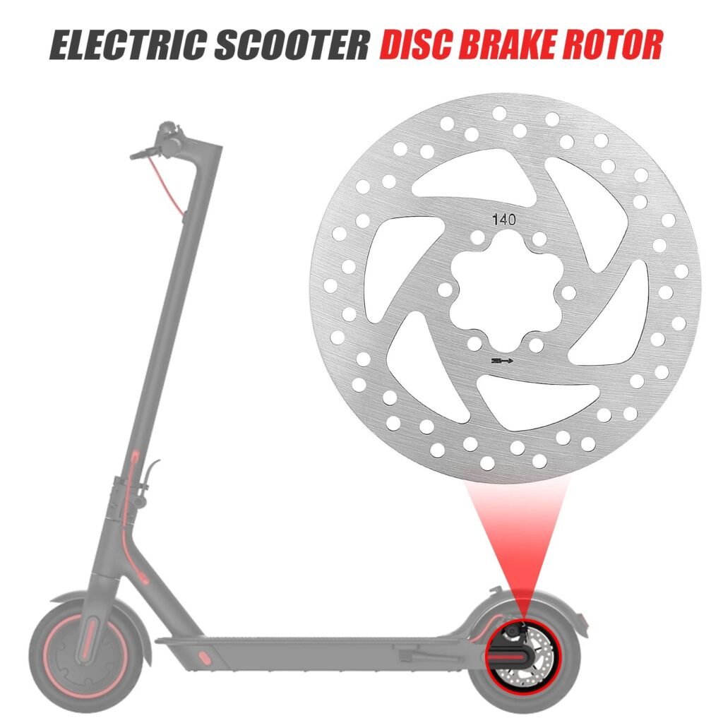 Roestvrijstalen remschijven elektrische step Q9 plus