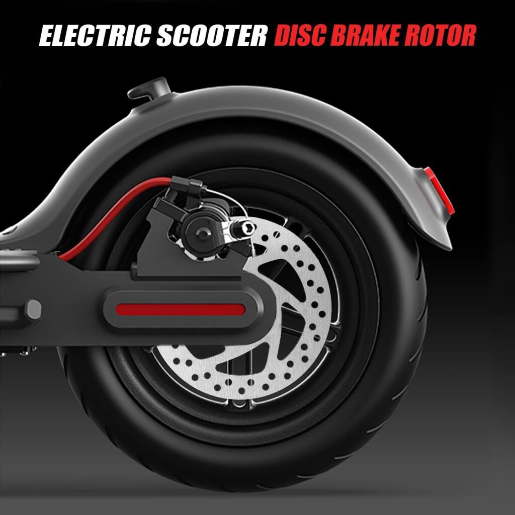 Roestvrijstalen remschijven elektrische step Q9 plus