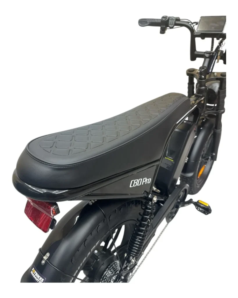 OUXI C80 PRO 2025 Edition E-bike, fatbike inclusief gratis alarm , Voorrekje, voetsteuntjes, tas en pomp