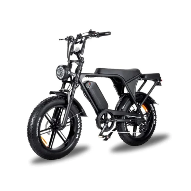 Ouxi C80 5.0 2025 Edition fatbike inclusief gratis alarm , achterzitje en voetsteuntjes en tas en pomp