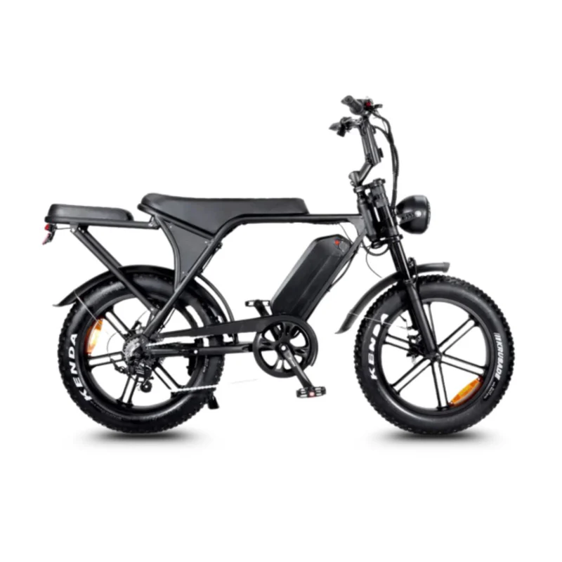 Ouxi C80 5.0 2025 Edition fatbike inclusief gratis alarm , achterzitje en voetsteuntjes en tas en pomp