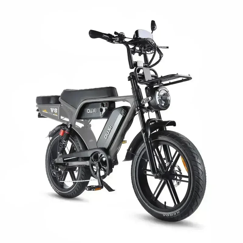 Ouxi V8 Ultra Max 2026 Edition - Dubbele Accu + Gratis Tas, Achterzitje, Voorrekje, Voetsteuntjes & Alarm!