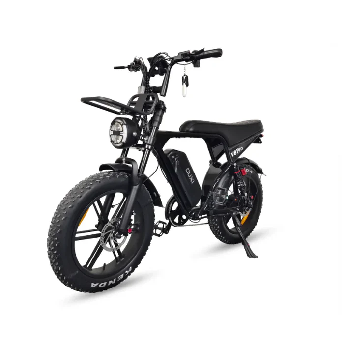 V8 Pro Fatbike 2026 – Vernieuwd Groot Display + Gratis Alarm, Voorrekje, Tas & Pomp