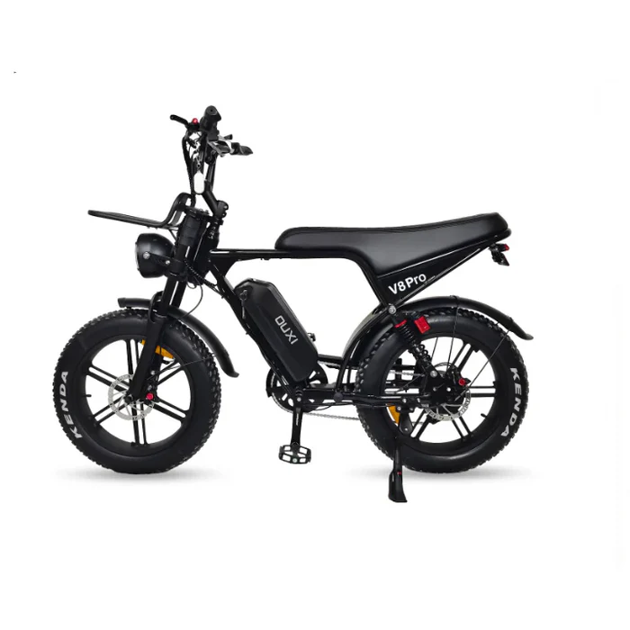 V8 Pro Fatbike 2026 – Vernieuwd Groot Display + Gratis Alarm, Voorrekje, Tas & Pomp