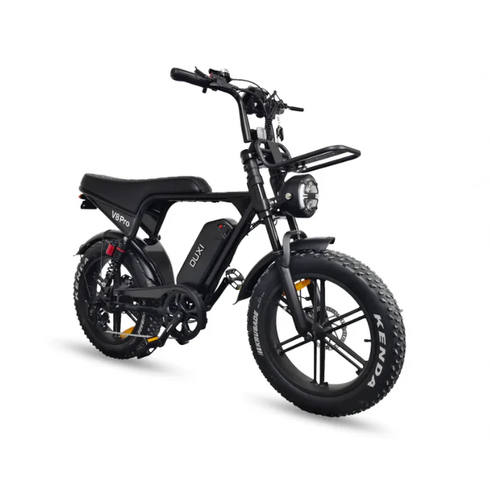 V8 Pro Fatbike 2026 – Vernieuwd Groot Display + Gratis Alarm, Voorrekje, Tas & Pomp