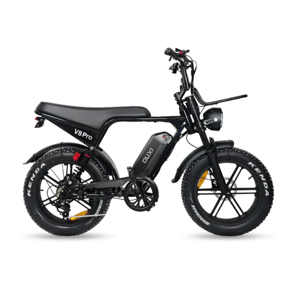V8 Pro Fatbike 2026 – Vernieuwd Groot Display + Gratis Alarm, Voorrekje, Tas & Pomp