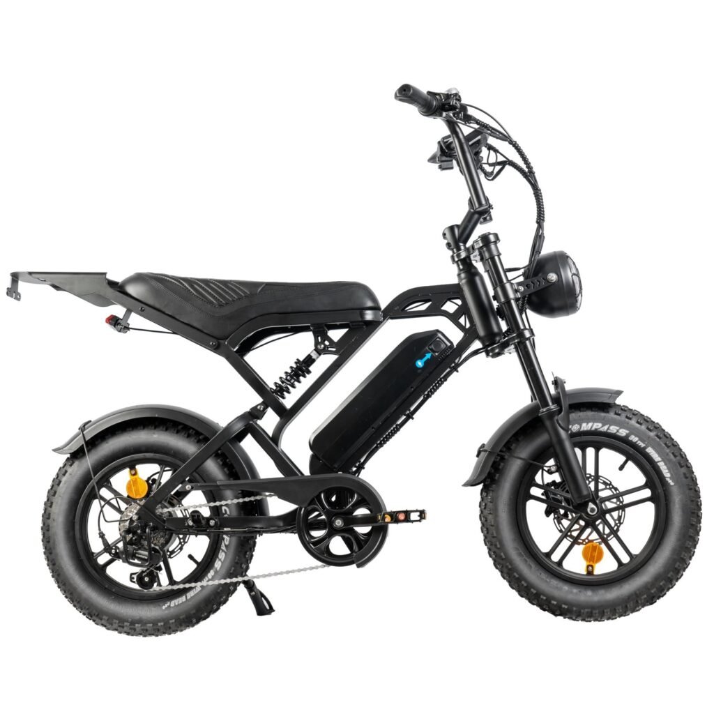 V20 Pro mini Fatbike nu Inclusief Gratis Voetsteuntjes, Tas En Pomp