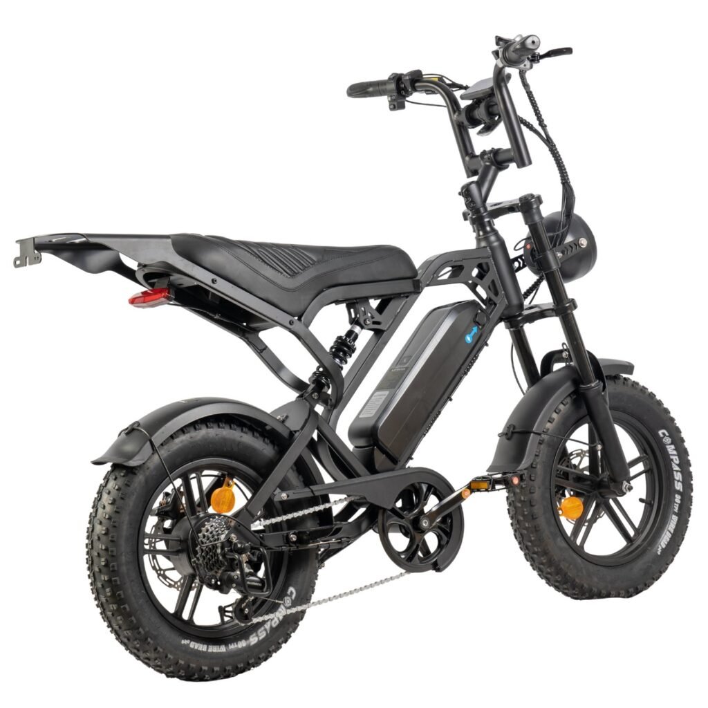 V20 Pro mini Fatbike nu Inclusief Gratis Voetsteuntjes, Tas En Pomp