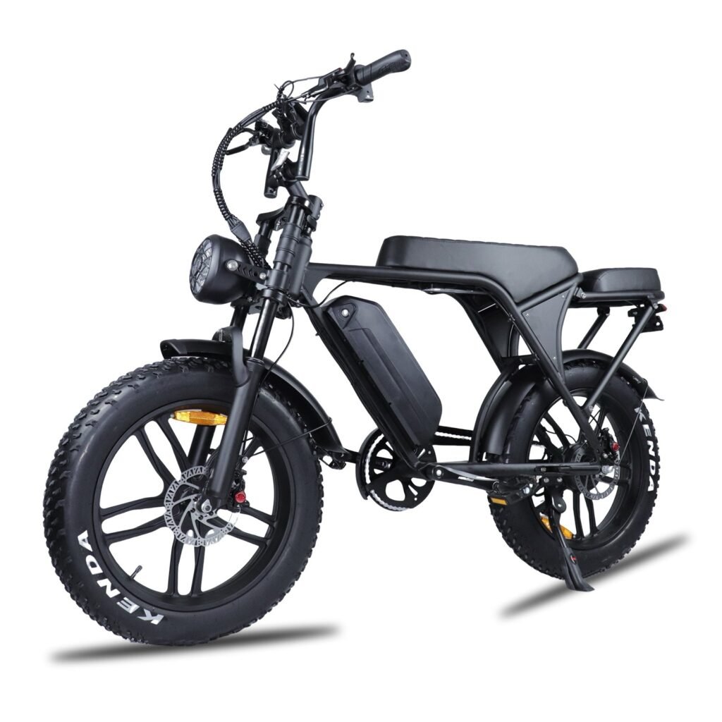 Ouxi C80 5.0 2025 Edition fatbike inclusief gratis alarm , achterzitje en voetsteuntjes en tas en pomp