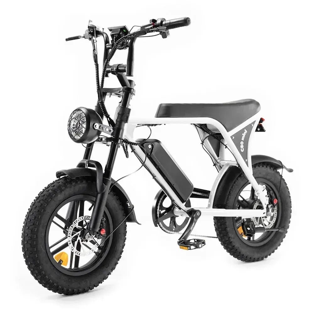 Ouxi C80 Mini 2026 edition inclusief gratis alarm , voetsteuntjes en pomp met gashendel tot 6km/u