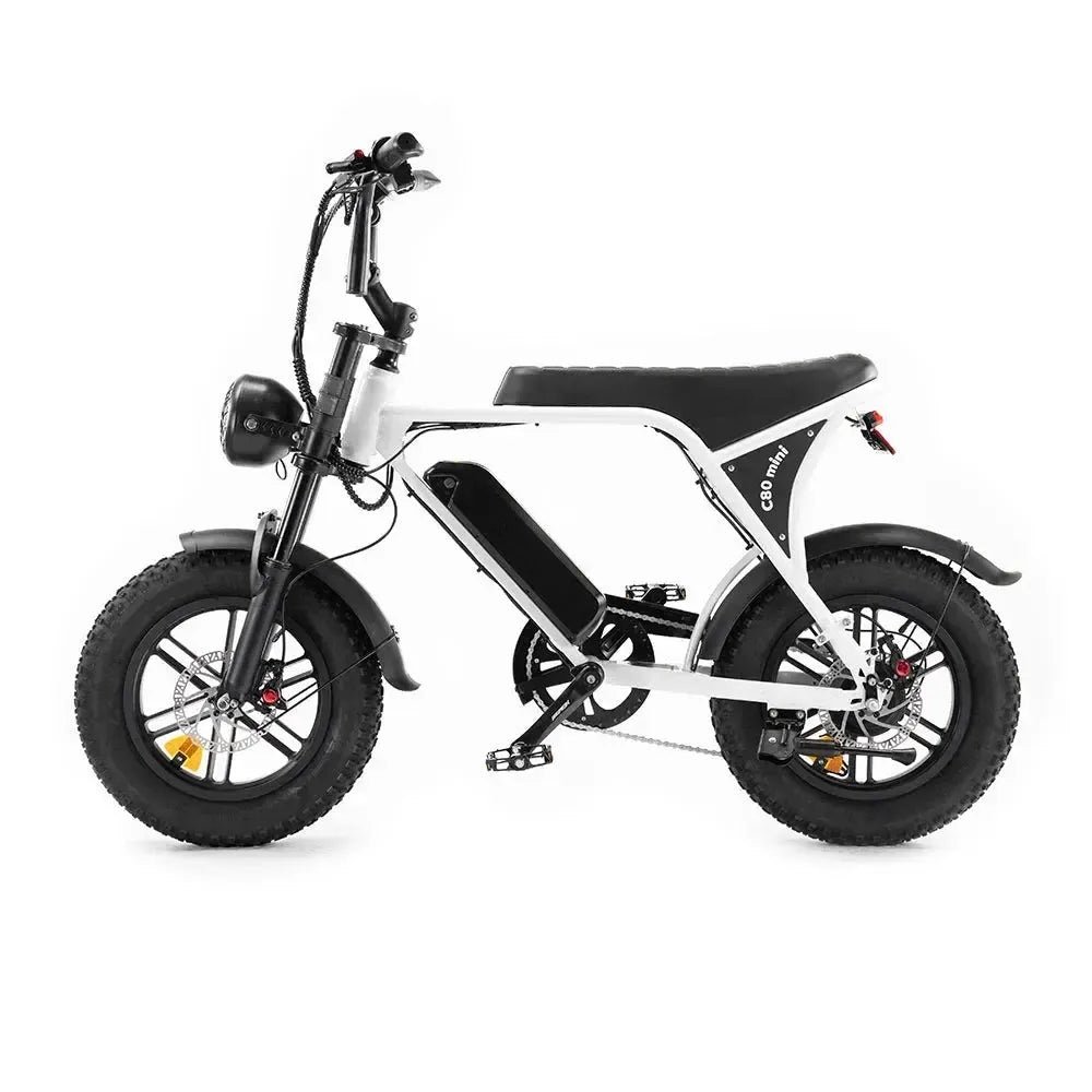 Ouxi C80 Mini 2026 edition inclusief gratis alarm , voetsteuntjes en pomp met gashendel tot 6km/u