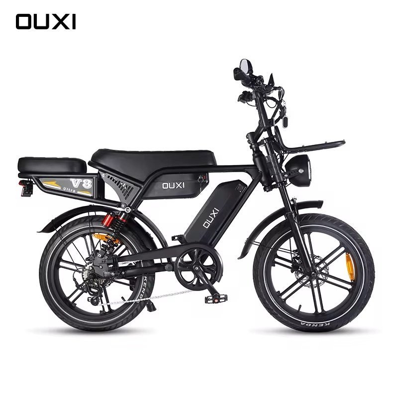 Ouxi V8 Ultra Max dubbele accu 2026 Edition nu inclusief gratis tas, achterzitje, voorrekje en alarm!