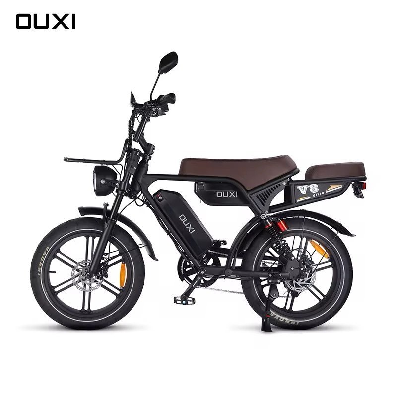 Ouxi V8 Ultra Max dubbele accu 2026 Edition nu inclusief gratis tas, achterzitje, voorrekje en alarm!