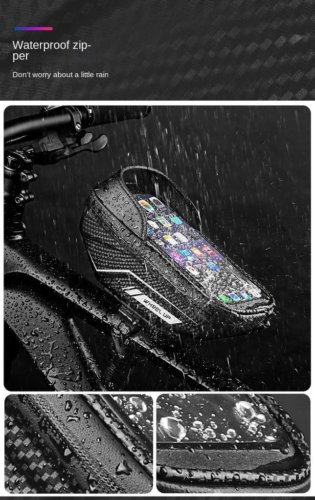 Telefoon en Fietsframe tas waterdicht en schokbestendig