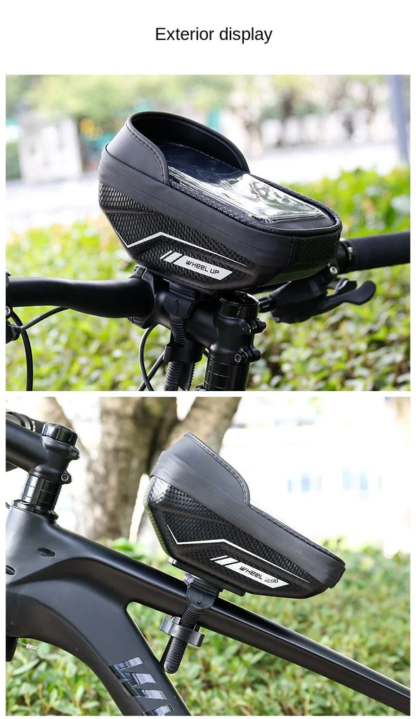 Telefoon en Fietsframe tas waterdicht en schokbestendig