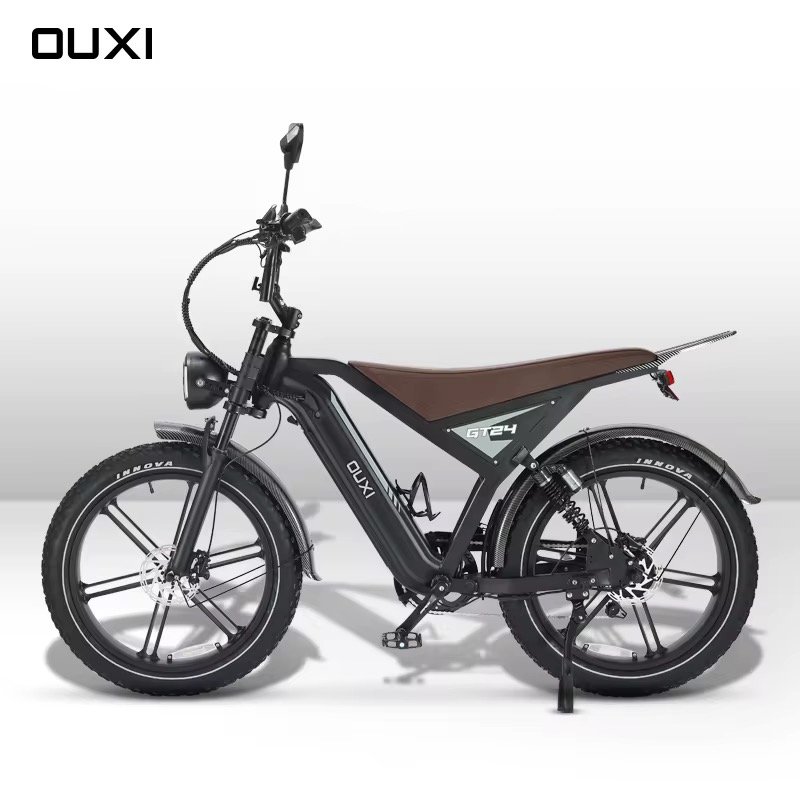OUXI GT-24 PRO 24 Inch - Inclusief Alarm, Voetsteuntjes, Groot Scherm & Gashendel tot 6 km/u