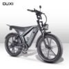 OUXI GT-24 PRO 24 Inch - Inclusief Alarm, Voetsteuntjes, Groot Scherm & Gashendel tot 6 km/u