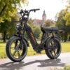 D50 Dames Bike - Inclusief Alarm, Voetsteuntjes, Wielslot & Gashendel tot 6 km/u